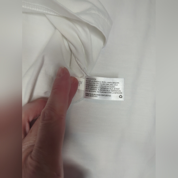 "Stay Fresh" Floral White T Shirt size M - Picture 16 of 16